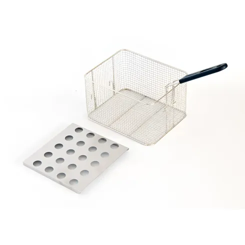 Friggitrice in Acciaio Inox Capacità 8L Professionale 2500 W Catering