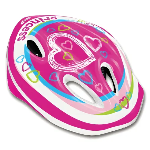 Casco Protezione Easy Girl Taglia 52-56cm Regolabile Bicicletta