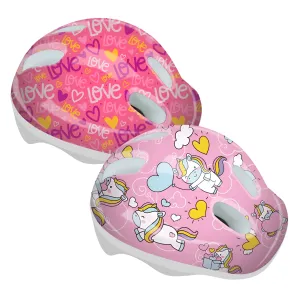 Casco Protezione Baby Girl Taglia 44-48cm Regolabile Bicicletta