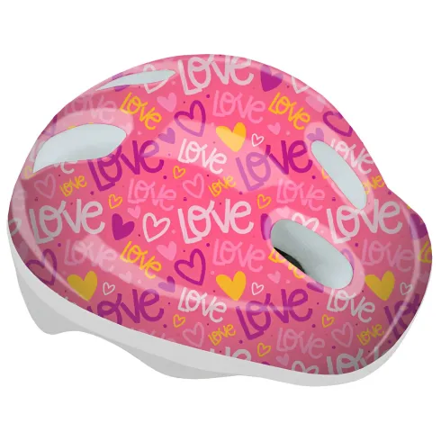 Casco Protezione Baby Girl Taglia 44-48cm Regolabile Bicicletta