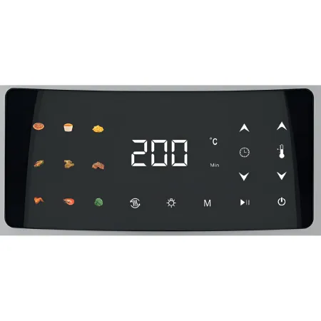 Friggitrice ad Aria 1800W 8L DCG Bianco Display Touch Antiaderente