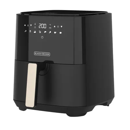 Friggitrice ad Aria Black & Decker 1450W 5L Digitale Antiaderente Nero