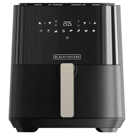 Friggitrice ad Aria Black & Decker 1450W 5L Digitale Antiaderente Nero