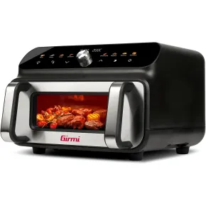 Friggitrice ad Aria Girmi 2000W 10L Display Digitale Multifunzione Nero