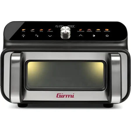 Friggitrice ad Aria Girmi 2000W 10L Display Digitale Multifunzione Nero