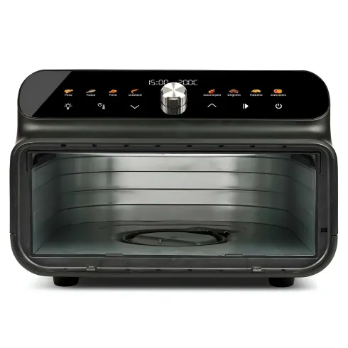 Friggitrice ad Aria Girmi 2000W 10L Display Digitale Multifunzione Nero