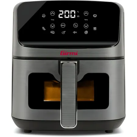 Friggitrice ad Aria Girmi 1500W 4,2L Digitale Timer 60 min Grigio