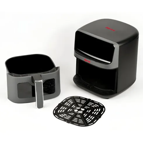 Friggitrice ad Aria Girmi 1500W 4,2L Digitale Timer 60 min Grigio