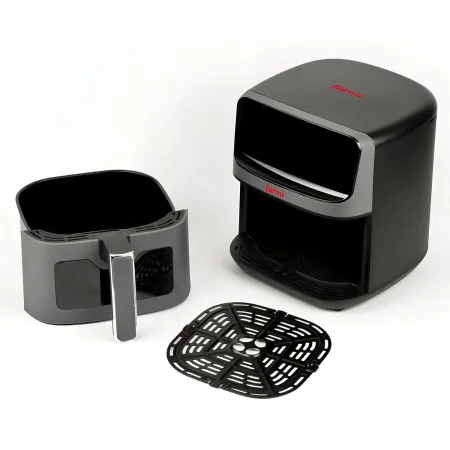 Friggitrice ad Aria Girmi 1500W 4,2L Digitale Timer 60 min Grigio
