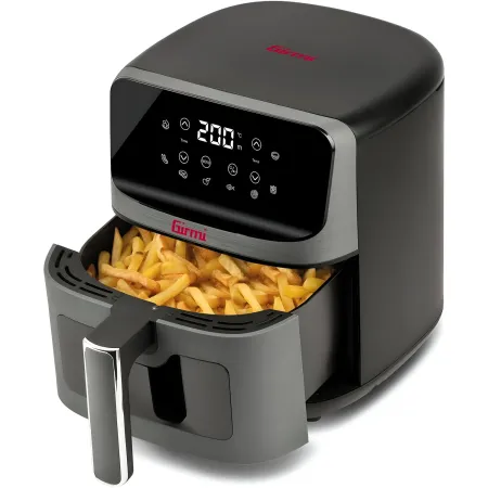 Friggitrice ad Aria Girmi 1500W 4,2L Digitale Timer 60 min Grigio
