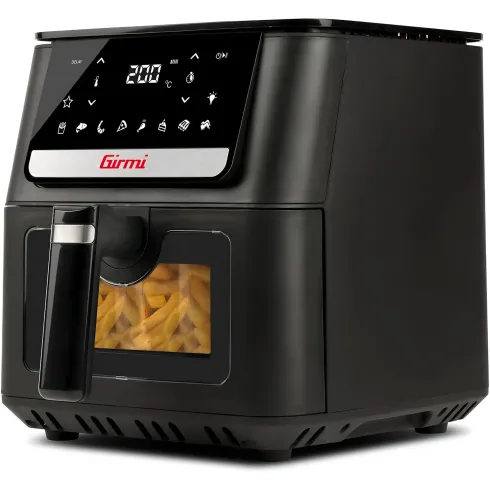 Friggitrice ad Aria Girmi 1700W 6,5L Griglia Regolabile Nero Digitale