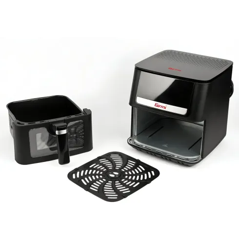 Friggitrice ad Aria Girmi 1700W 6,5L Griglia Regolabile Nero Digitale
