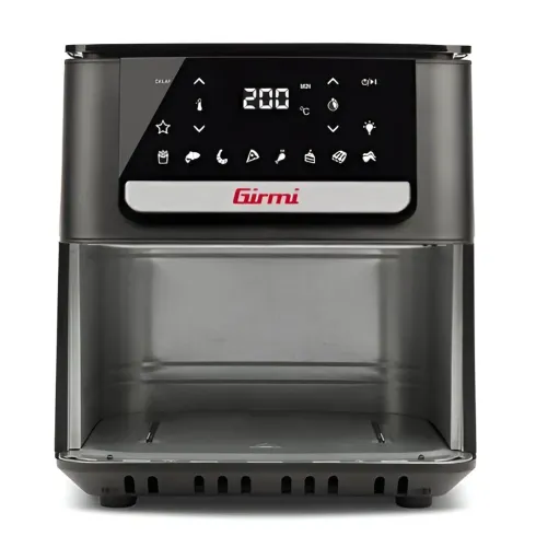 Friggitrice ad Aria Girmi 1700W 6,5L Griglia Regolabile Nero Digitale