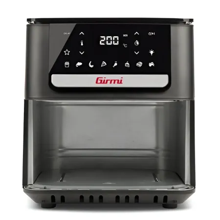 Friggitrice ad Aria Girmi 1700W 6,5L Griglia Regolabile Nero Digitale