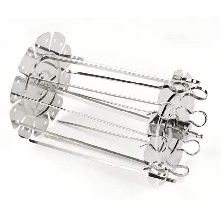 Friggitrice ad Aria Girmi 1800W 12L con Girarrosto Spiedini Grigio