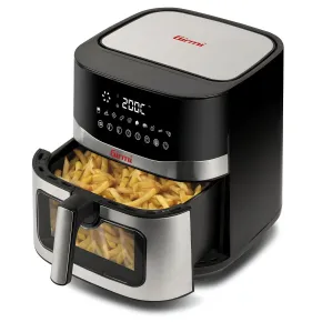 Friggitrice ad Aria Girmi 9L 2200W Digitale 10 Programmi Nero 2