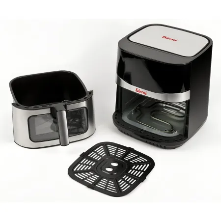 Friggitrice ad Aria Girmi 9L 2200W Digitale 10 Programmi Nero