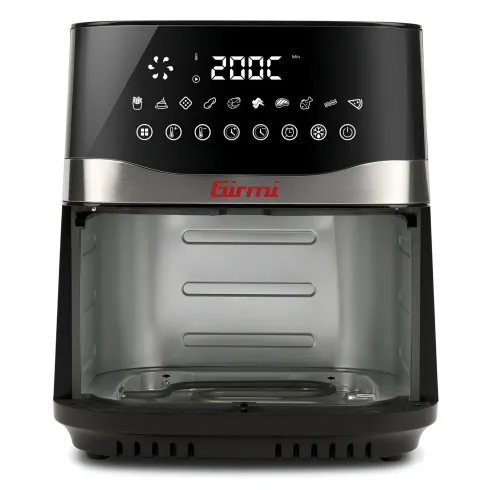Friggitrice ad Aria Girmi 9L 2200W Digitale 10 Programmi Nero