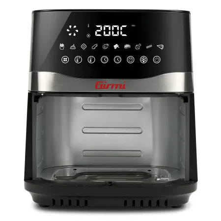 Friggitrice ad Aria Girmi 9L 2200W Digitale 10 Programmi Nero