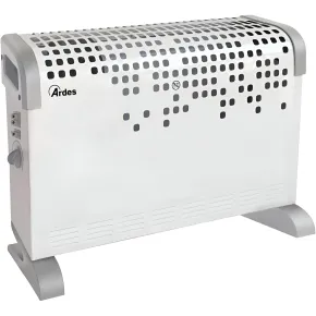 Termoconvettore Elettrico 1800W Ardes Ventilato Regolabile Bianco