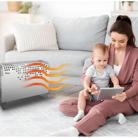 Termoconvettore Elettrico 1800W Ardes Ventilato Regolabile Bianco