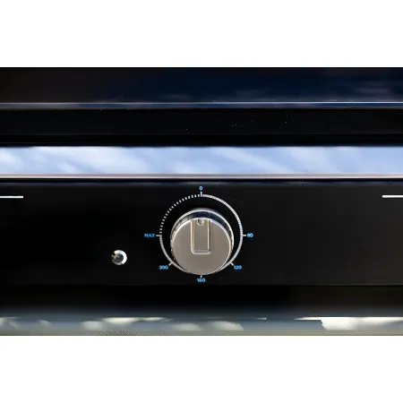Griglia Elettrica 2500W Piastra Ghisa da Tavolo con Copertura Esterno