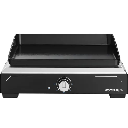 Griglia Elettrica 2500W Piastra Ghisa da Tavolo con Copertura Esterno