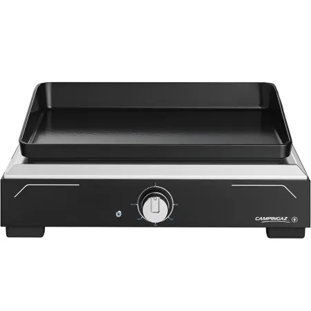 Griglia Elettrica 2500W Piastra Ghisa da Tavolo con Copertura Esterno