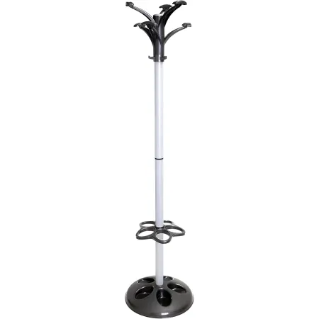 Appendiabiti da Terra con Portaombrelli Ingresso h170 cm Antracite