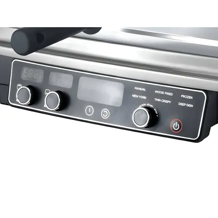Forno Pizza Elettrico 2200W DCG 20L Pietra Refrattaria Digitale Timer