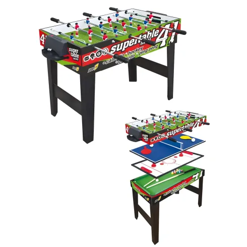 Biliardino Super Table Mini 4 in 1