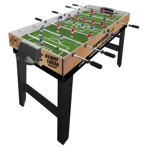 Biliardino Calcio Balilla 4 in 1 Hockey Biliardo Ping Pong | BricoShop24