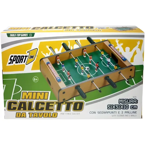 Mini Calcetto Biliardino da Tavolo Segnapunti Palline Aste Calciobalilla Soccer
