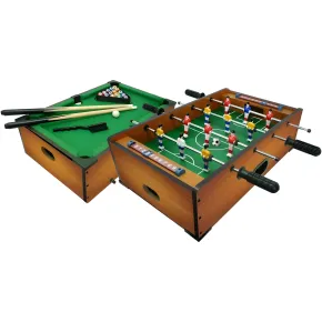 Mini Calcetto Biliardino Biliardo da Tavolo Stecche Palline Aste Calcio Balilla