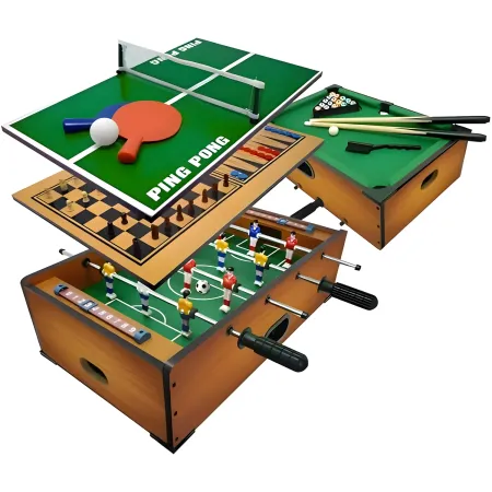 Calcetto Biliardino Biliardo da Tavolo Ping Pong Scacchi Dama Calcio Balilla