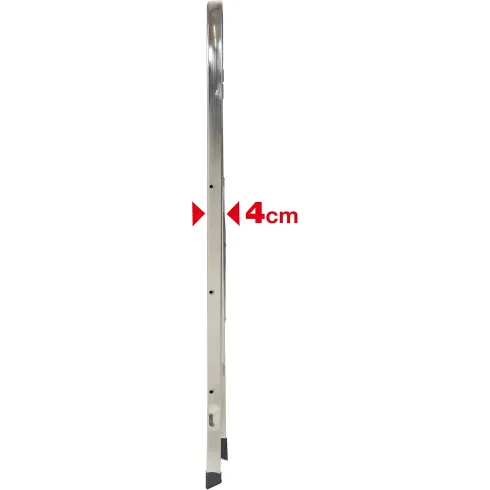 Scaletta Pieghevole 2 Gradini Antiscivolo Facal in Alluminio da Casa