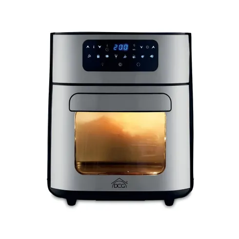 Friggitrice ad Aria DCG 10L 1700W Nero Display Touch con Accessori