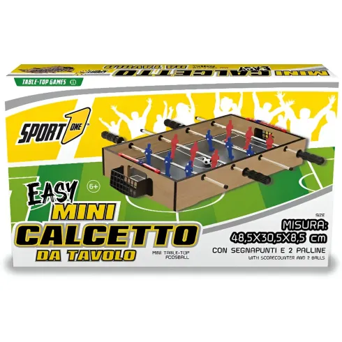 Calcetto indoor da Tavolo con Palline Segnapunti da casa