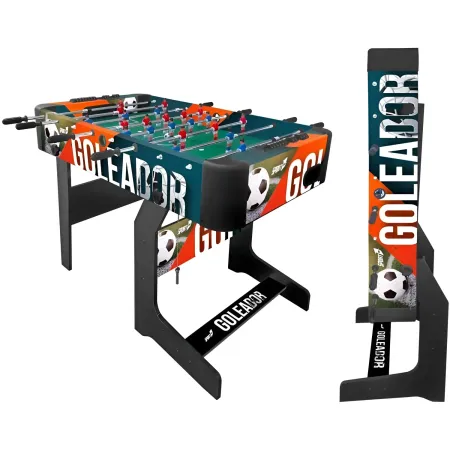 Biliardino Pieghevole Richiudibile Calciobalilla Tavolo Calcetto con Palline | BricoShop24