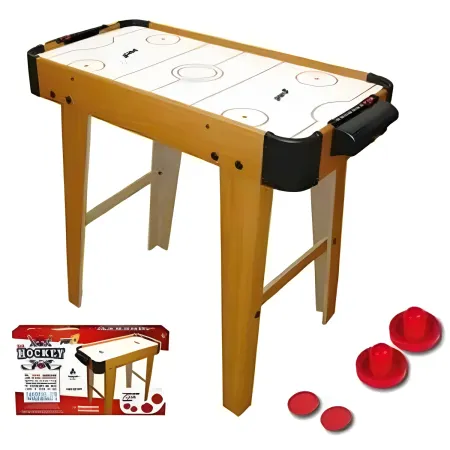 Tavolo Air Hockey con Ventola 12 V Batteria 2 Dischi Table come Mini Biliardino | BricoShop24