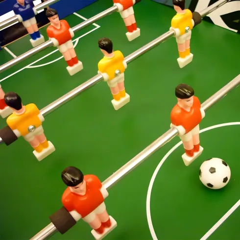 Biliardino Bambini Aste Passanti Palline Calcetto Calciobalilla NO Gettoniera | BricoShop24