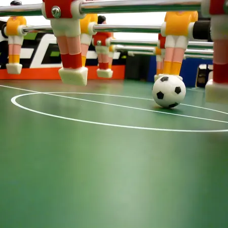 Biliardino Bambini Aste Passanti Palline Calcetto Calciobalilla NO Gettoniera | BricoShop24