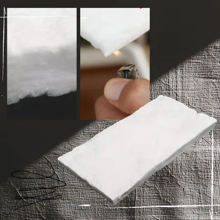 Lana in Fibra Ceramica per Biocamino Bruciatore Ricambio Universale