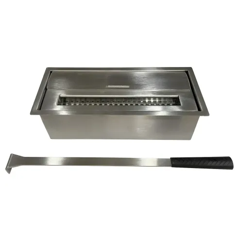 Bruciatore Bioetanolo 1,5L in Acciaio Inox per Biocamino da Incasso