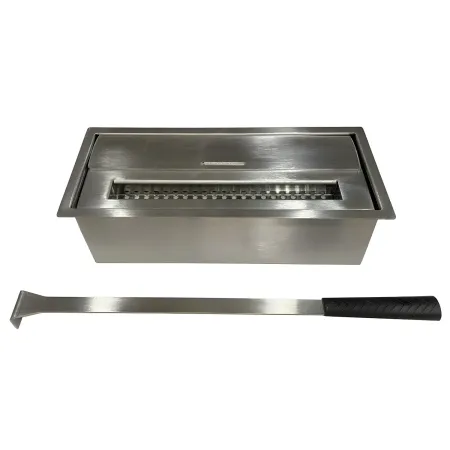 Bruciatore Bioetanolo 1,5L in Acciaio Inox per Biocamino da Incasso
