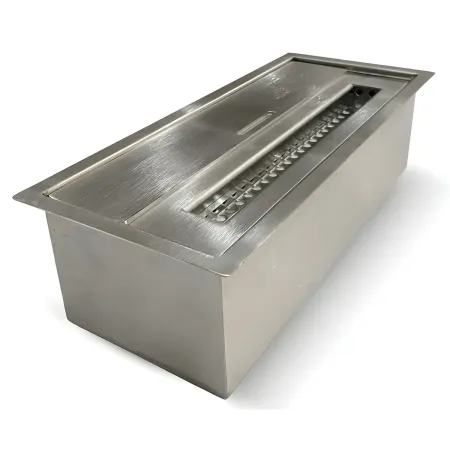 Bruciatore Bioetanolo 1,5L in Acciaio Inox per Biocamino da Incasso