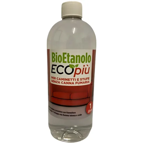 12 Bottiglie 1L Bioetanolo Liquido per Camini Stufe Ecologico Inodore