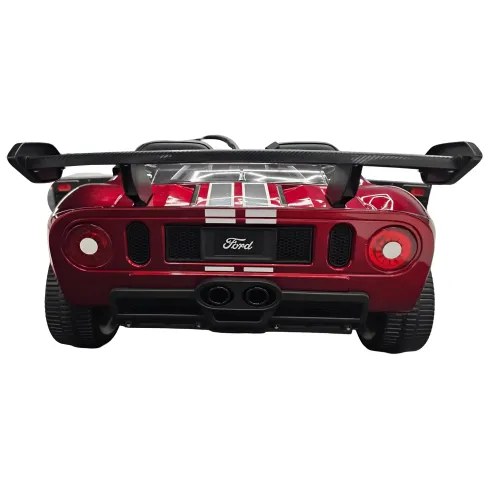 Auto Elettrica per Bambini 24V Ford GT 2 Posti Rosso Metallizzato