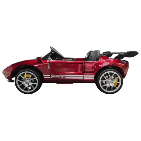 Auto Elettrica per Bambini 24V Ford GT 2 Posti Rosso Metallizzato