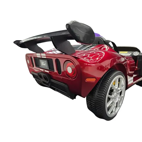 Auto Elettrica per Bambini 24V Ford GT 2 Posti Rosso Metallizzato